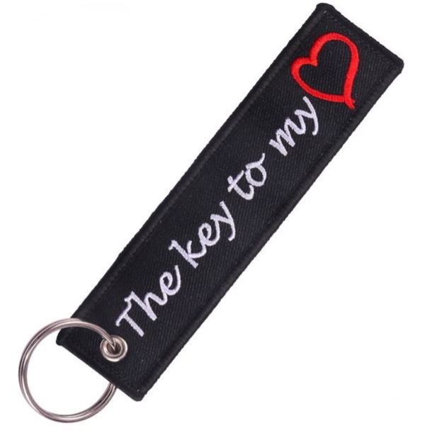 sleutelhanger 13 x 3 cm