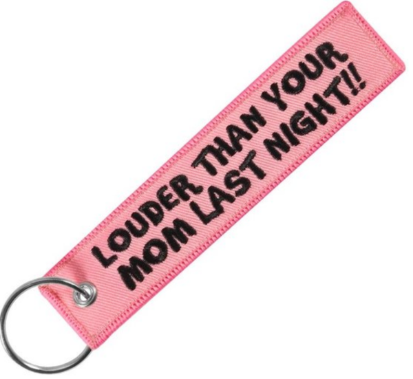 sleutelhanger 13 x 3 cm