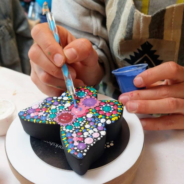 Zondag 23 november 14:00 Dotpaintworkshop Vrije keus | VOL