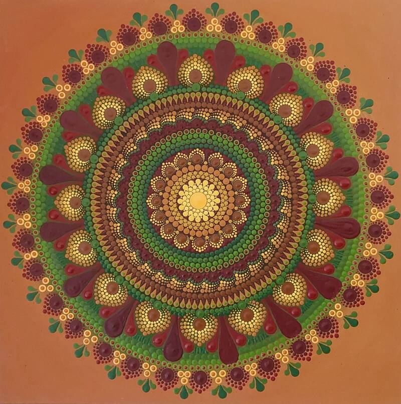 Dotart mandala