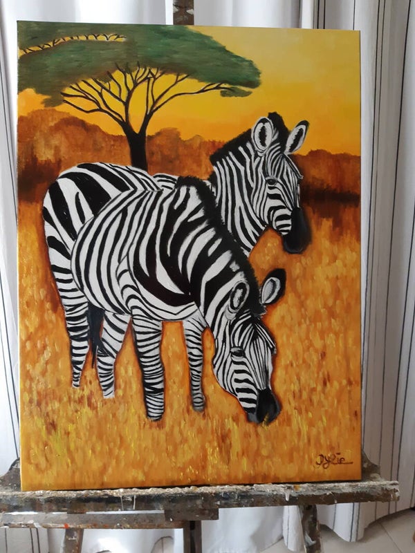 Zèbres sans la Savane