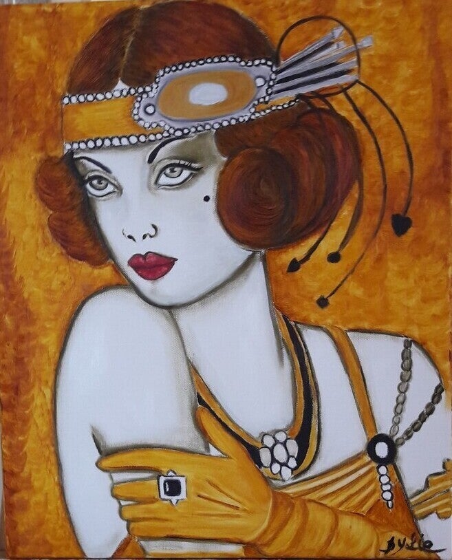 Femme "CHARLESTONNE"