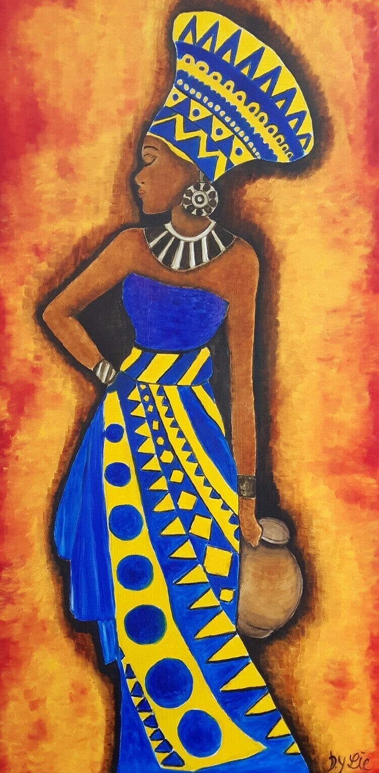 L AFRICAINE TRADITIONNELLE
