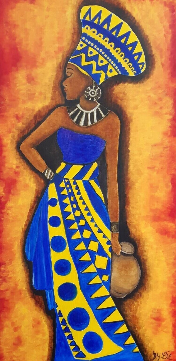 L AFRICAINE TRADITIONNELLE
