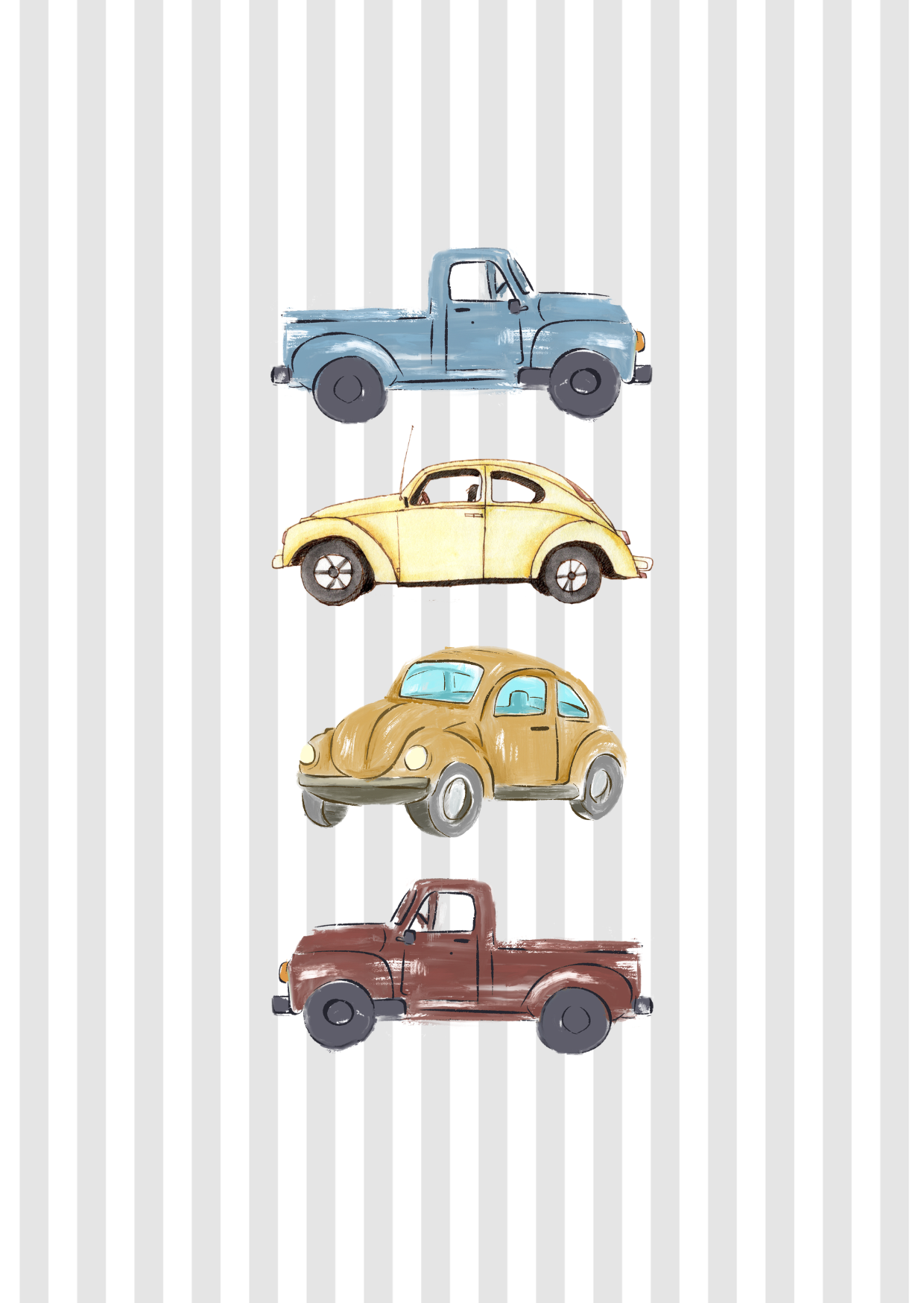 Auto's (blanco)