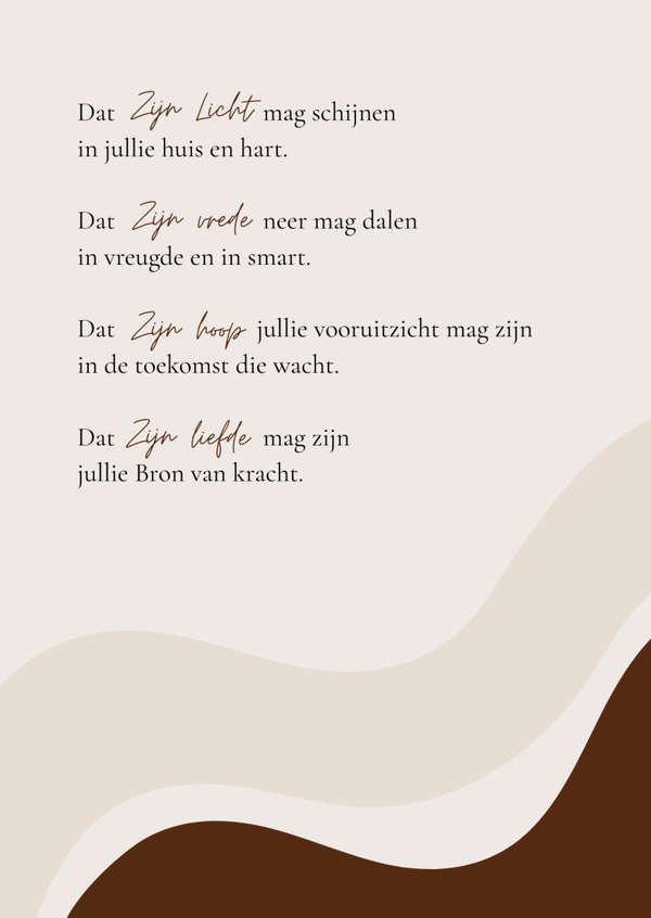 Dat Zijn Licht mag schijnen...