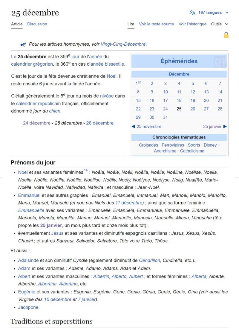 La date du 25 Décembre, La Saint-Adam, le 359ème jour de l'année comme la Sourate 3 au Signe 59 (359) où Allah assimile Adam à Jésus