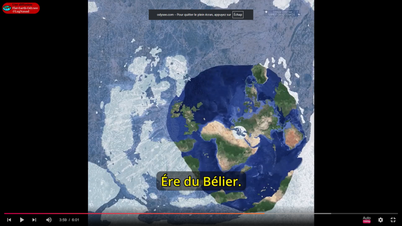 L'ère supposée du Bélier ♈ il y a + de 2000 ans; le pôle Nord magnétique situé dans le bassin méditerranéen 