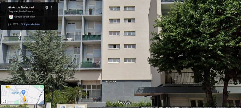 La résidence "Pollux" (Castor pas dispo sur maps)