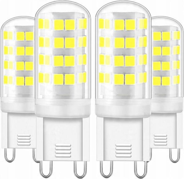 Żarówka LED G9 3 W nieściemnialna zimna biel 6000K 330 lm 4 sztuki