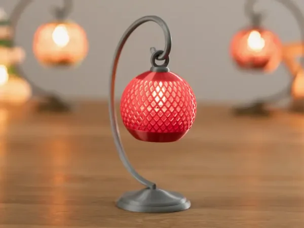Kerstbal hangend