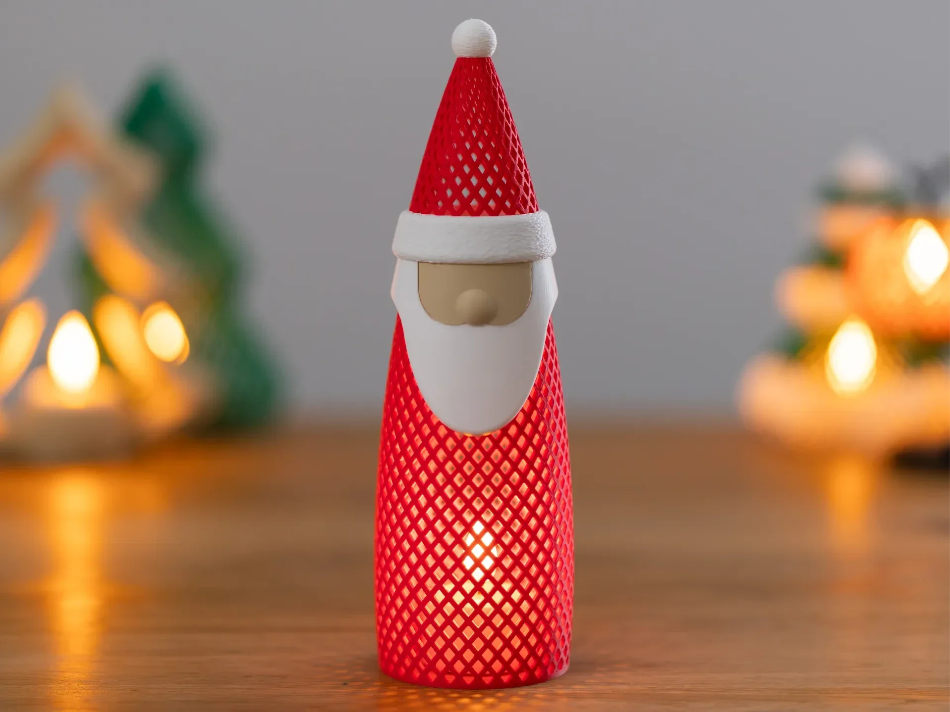 Kerstman staand