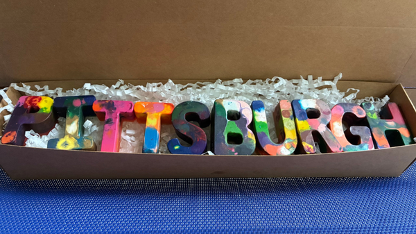 Pittsburgh crayon