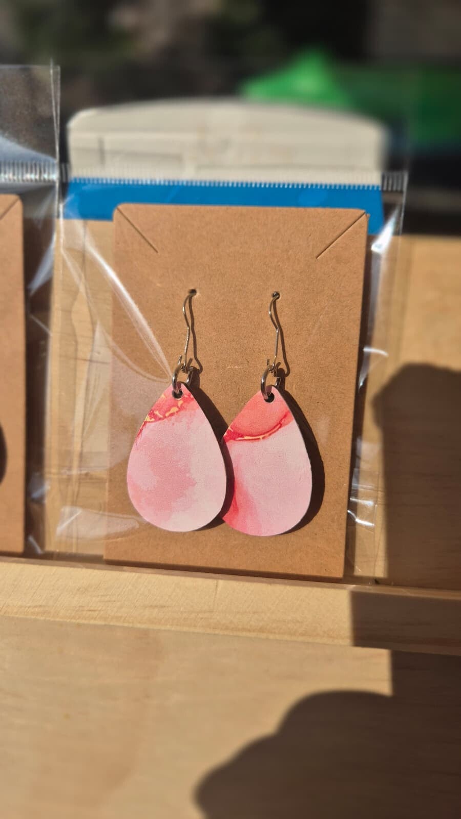 Handbedrukte oorbellen 27