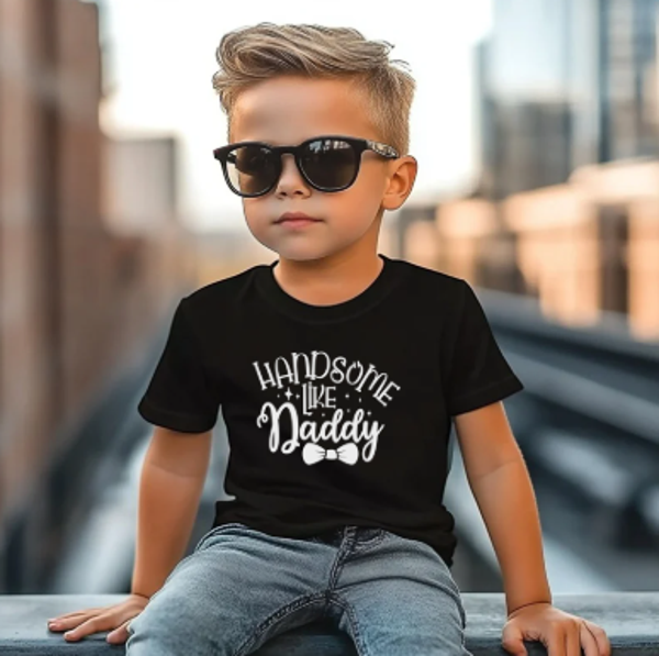 Handsome like daddy