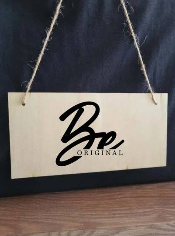 Be original hangbordje
