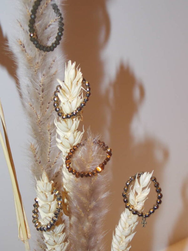 Kralen ringetjes elastisch