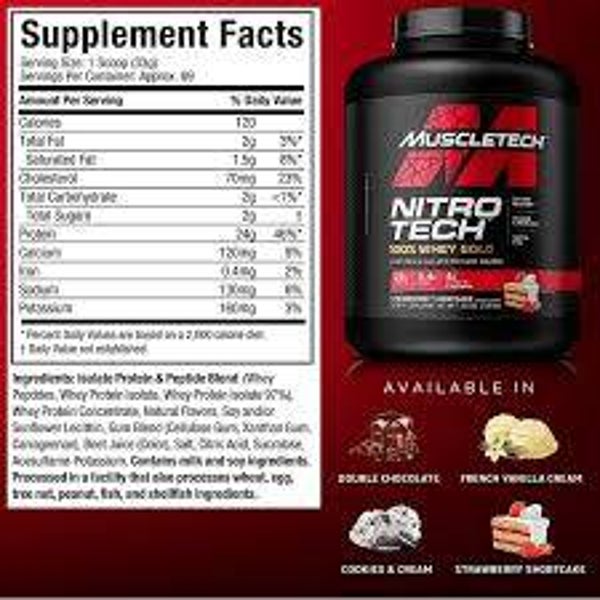 Nitrotech Whey Gold 5lbs