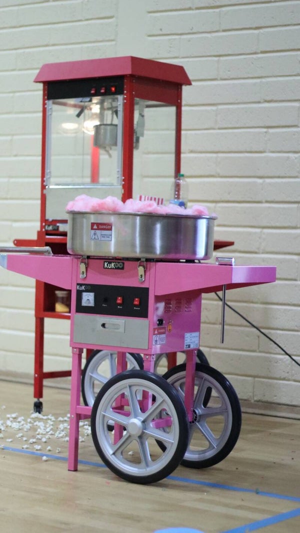 DUO Candy Floss and Popcorn Machine Rental