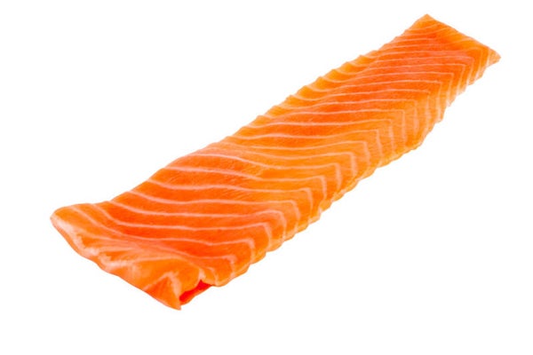 Zalm filet gerookt