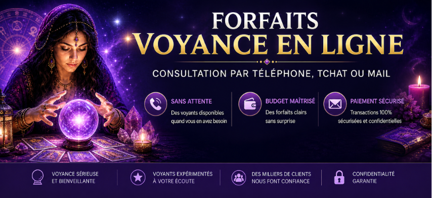 Forfaits voyance en ligne