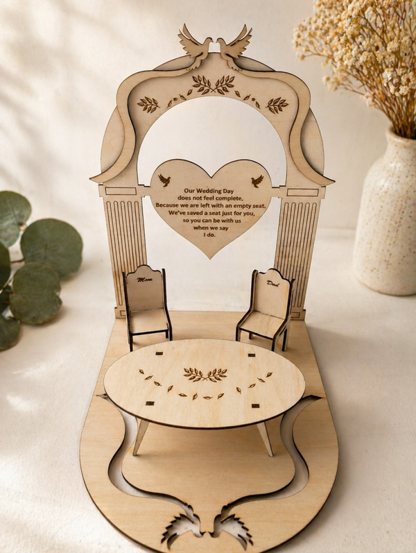 Memorial Wedding Table Decoration