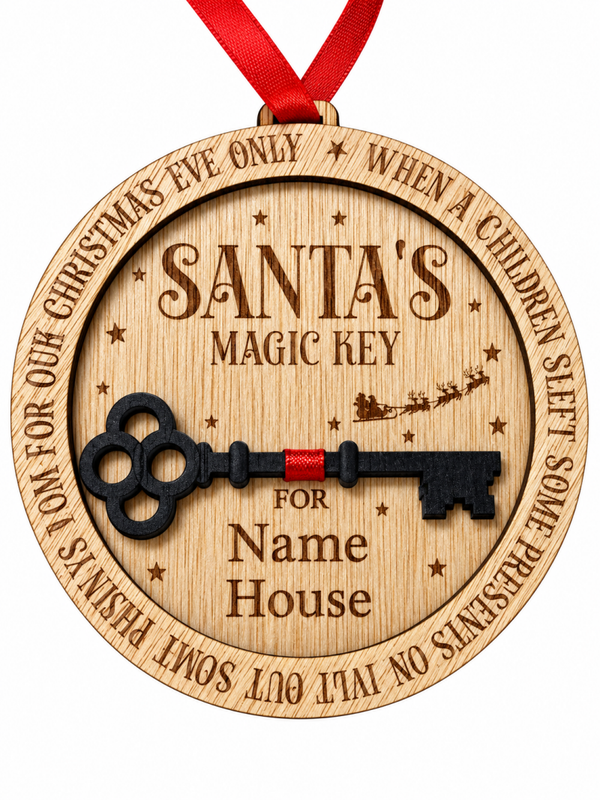 Personalised Santa’s Magic Key