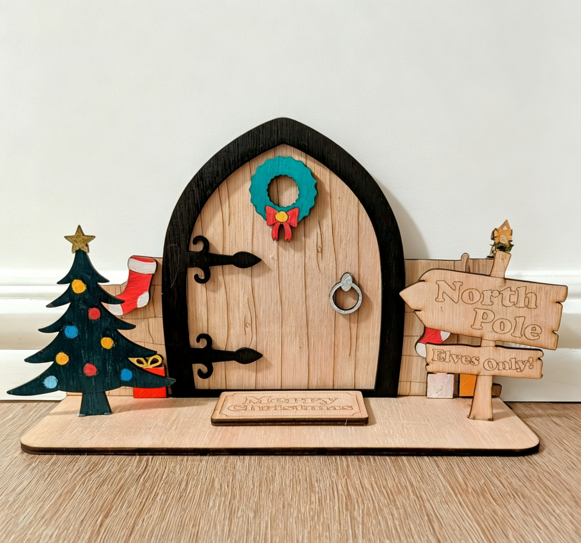 Magical North Pole Elf Door