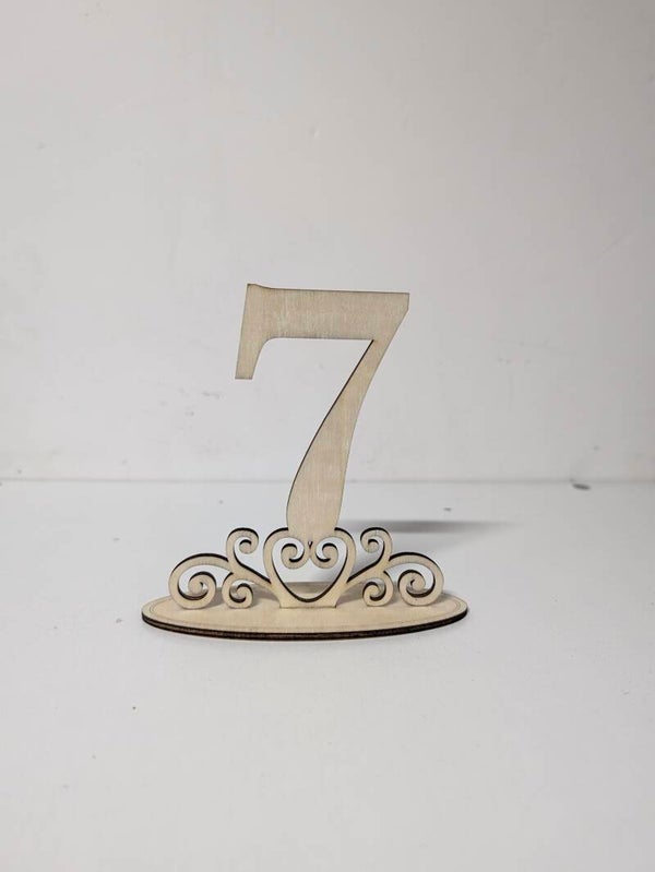 Table Numbers
