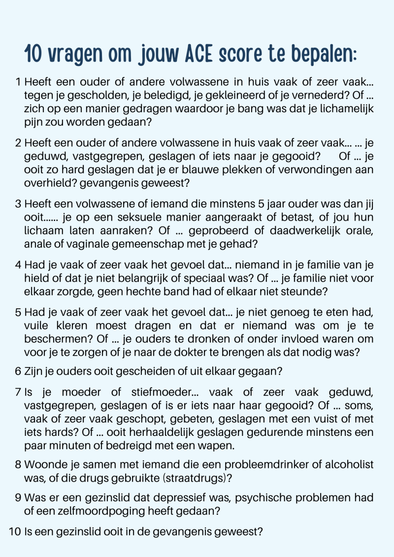 10 ACE vragen