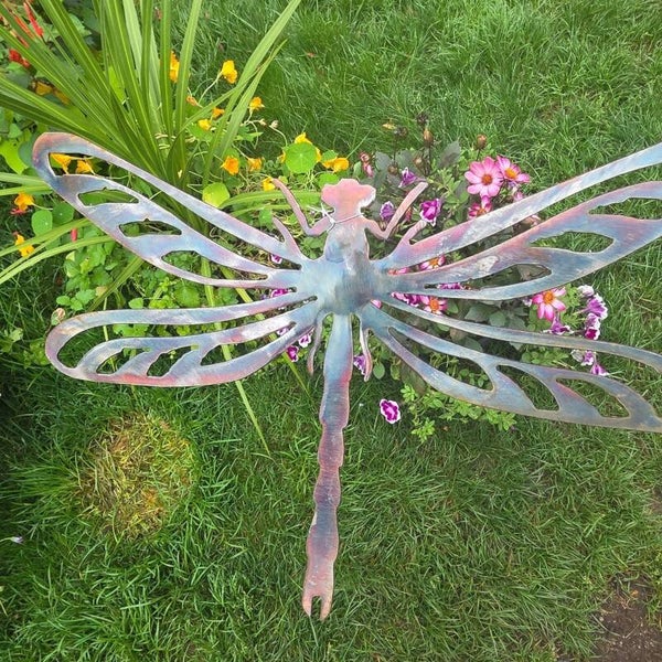 Dragon Fly Garden Stakes