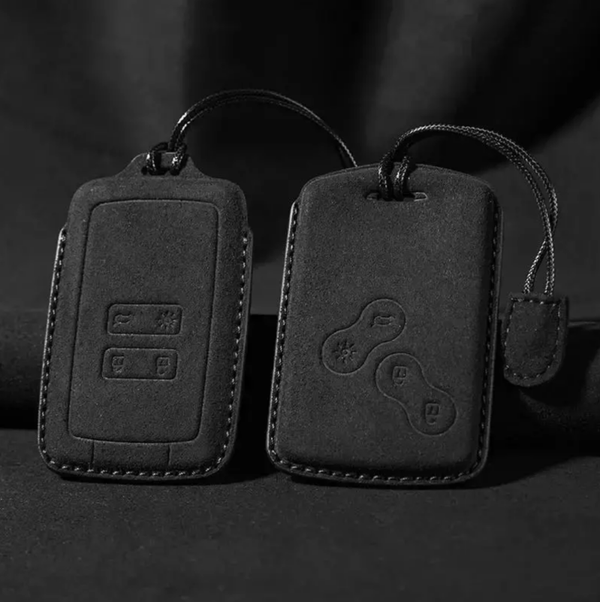 Suede key cover