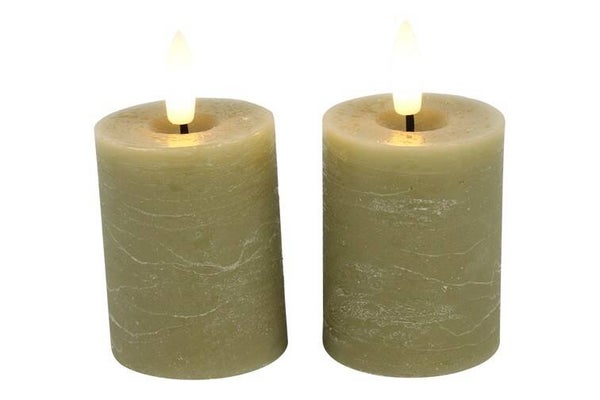 Kaars LED beige Ø5CM