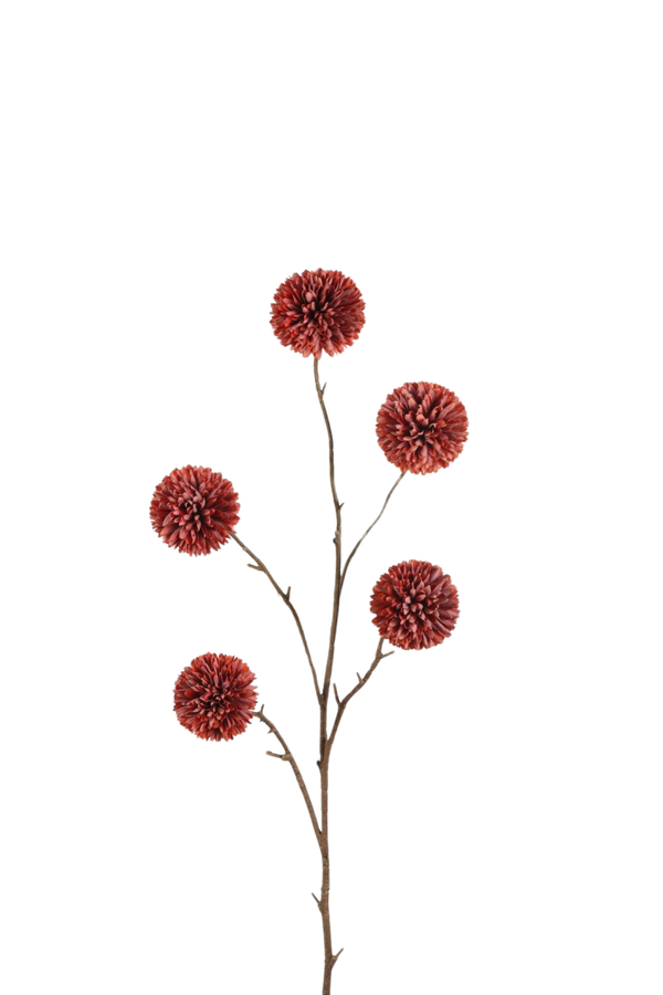 Siertak Pompon Chrysant Roest 100 cm