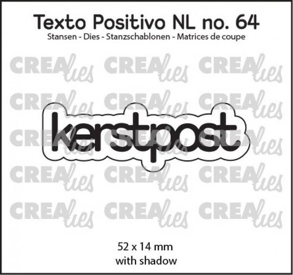 Snijmal Texto Positivo nr. 64 - Kerstpost