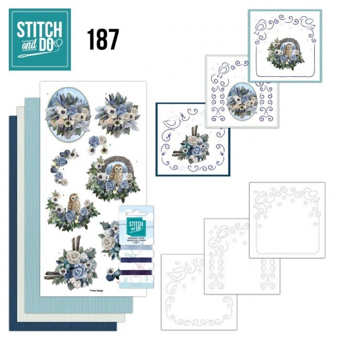 Stitch and do nr. 187 Amy Design - Wispers of winter