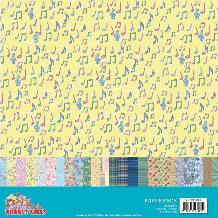Paperpack Bubbly Girls Party by Yvonne Creations