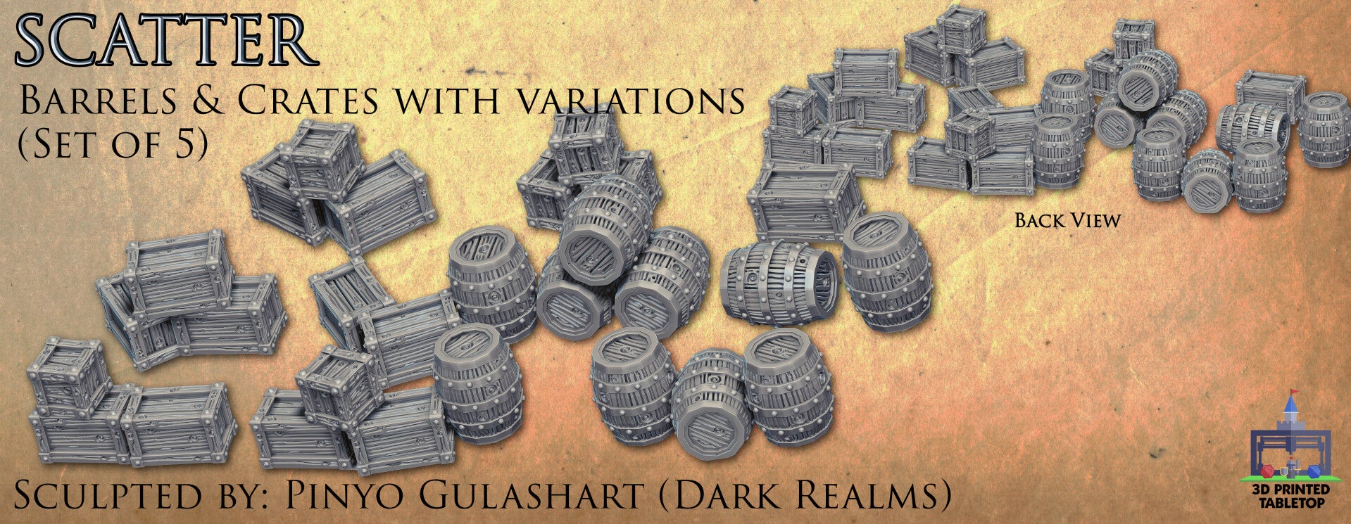 Crates and Barrels group 