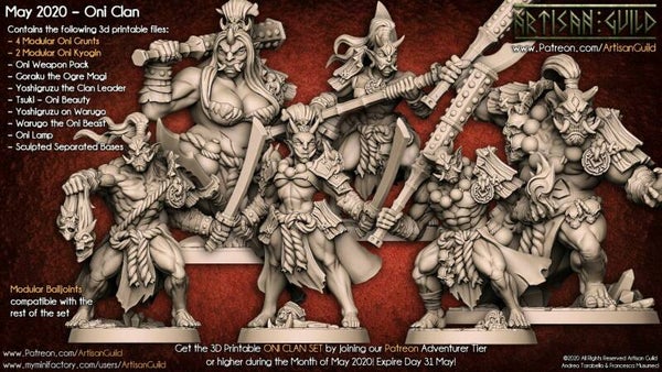 Oni Clan Modular Pack