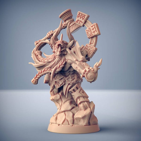 Runakk the Forgemaster - Dumlok Flameseekers