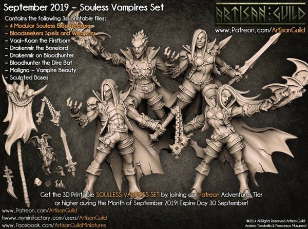 Vampire modular set