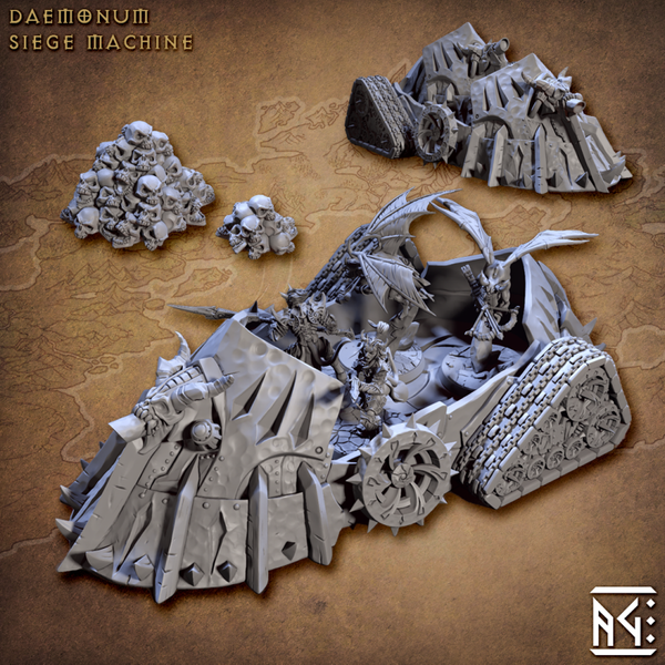 Daemonum Siege Machine - The Demon King's Spawn