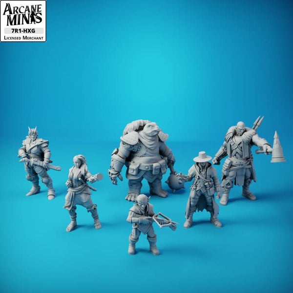 Complete Carren Pirate Core Crew Set