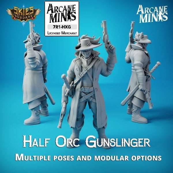 Half Orc Gunslinger Merchant Guild