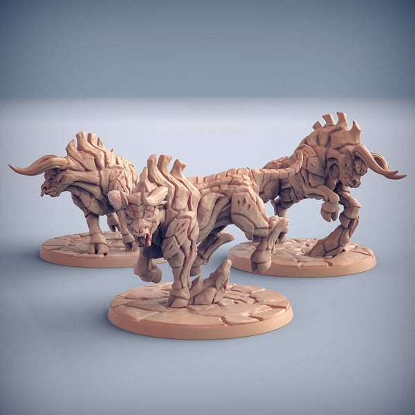 3 Kalkotaurs - Dumlok Flameseekers