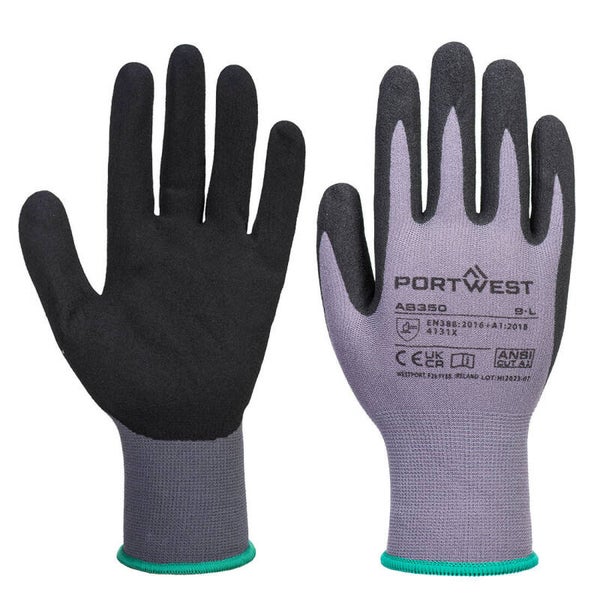 AB350 - DermiFlex Essential Multipack (Pk12) Grey/Black