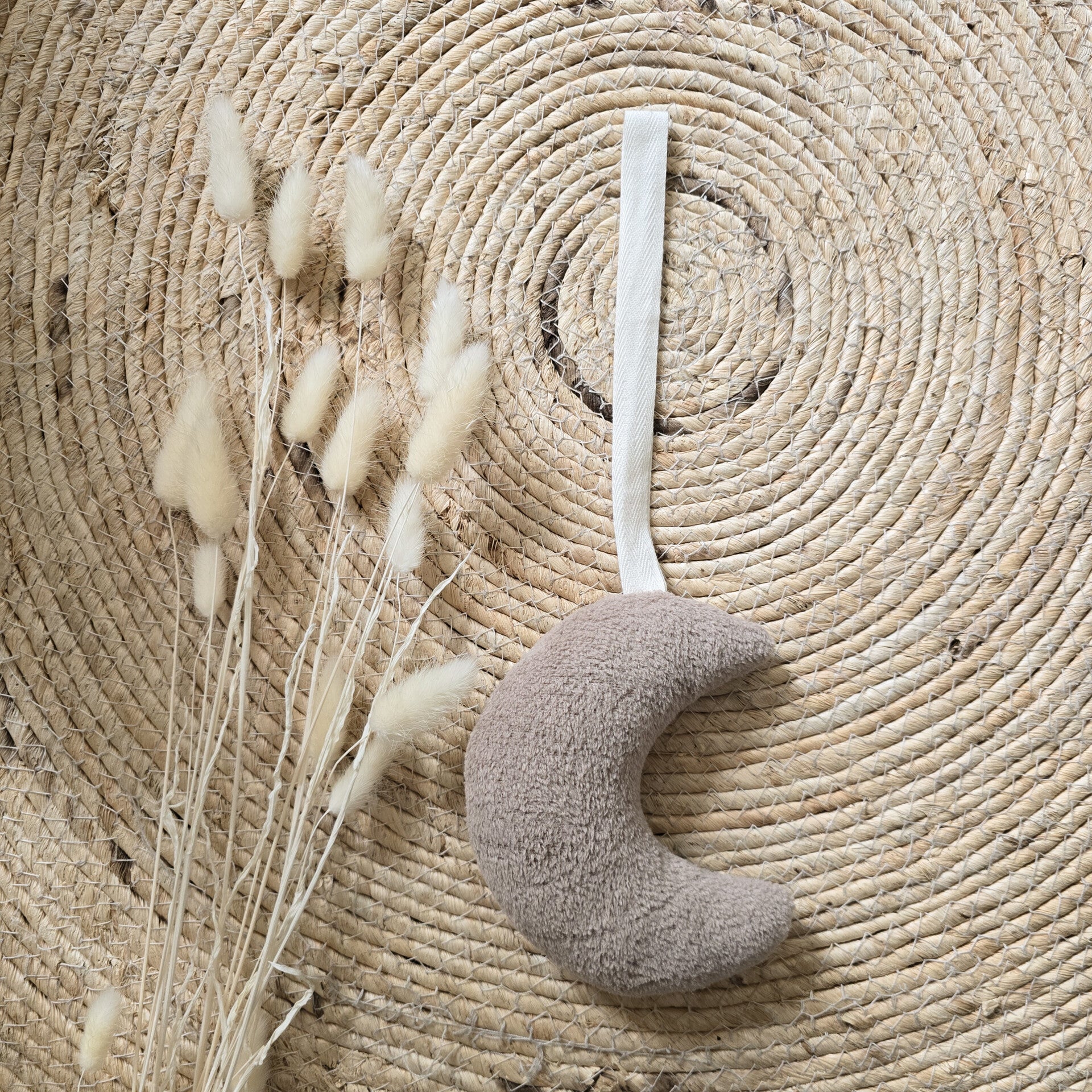 Speenkoord Moon - Taupe Fleece