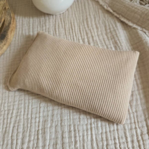 Sensorische Pittenzak | Babyrib Donker Beige