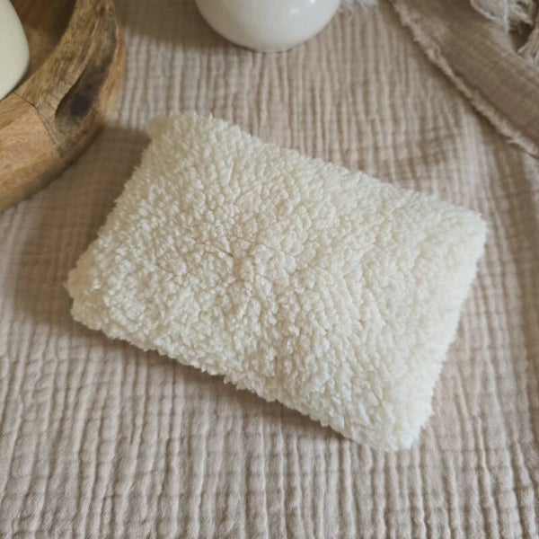 Sensorische Pittenzak | Fluffy Teddy Ecru