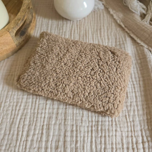 Sensorische Pittenzak | Fluffy Teddy Taupe